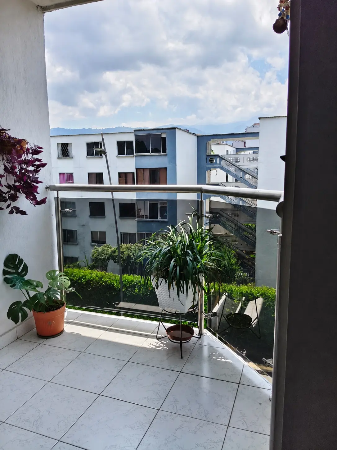 Balcón del apartamento en Vista del Parque