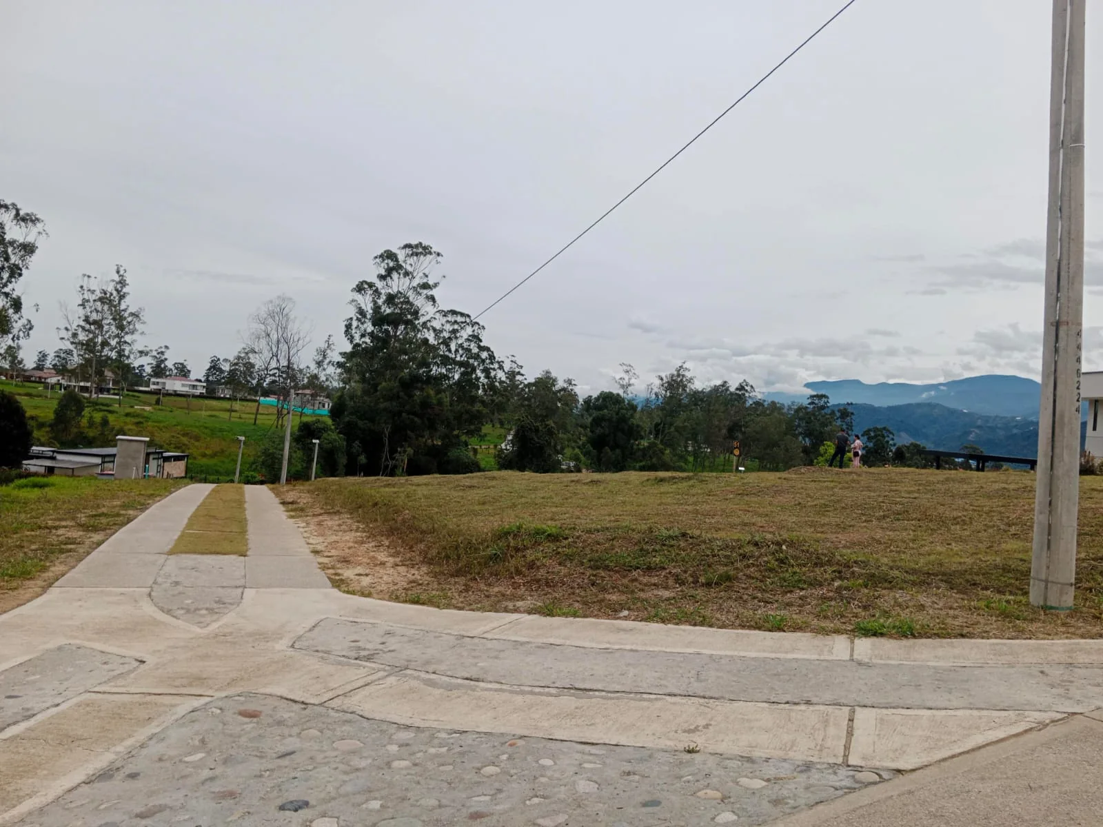 Vías internas de acceso con placa huella