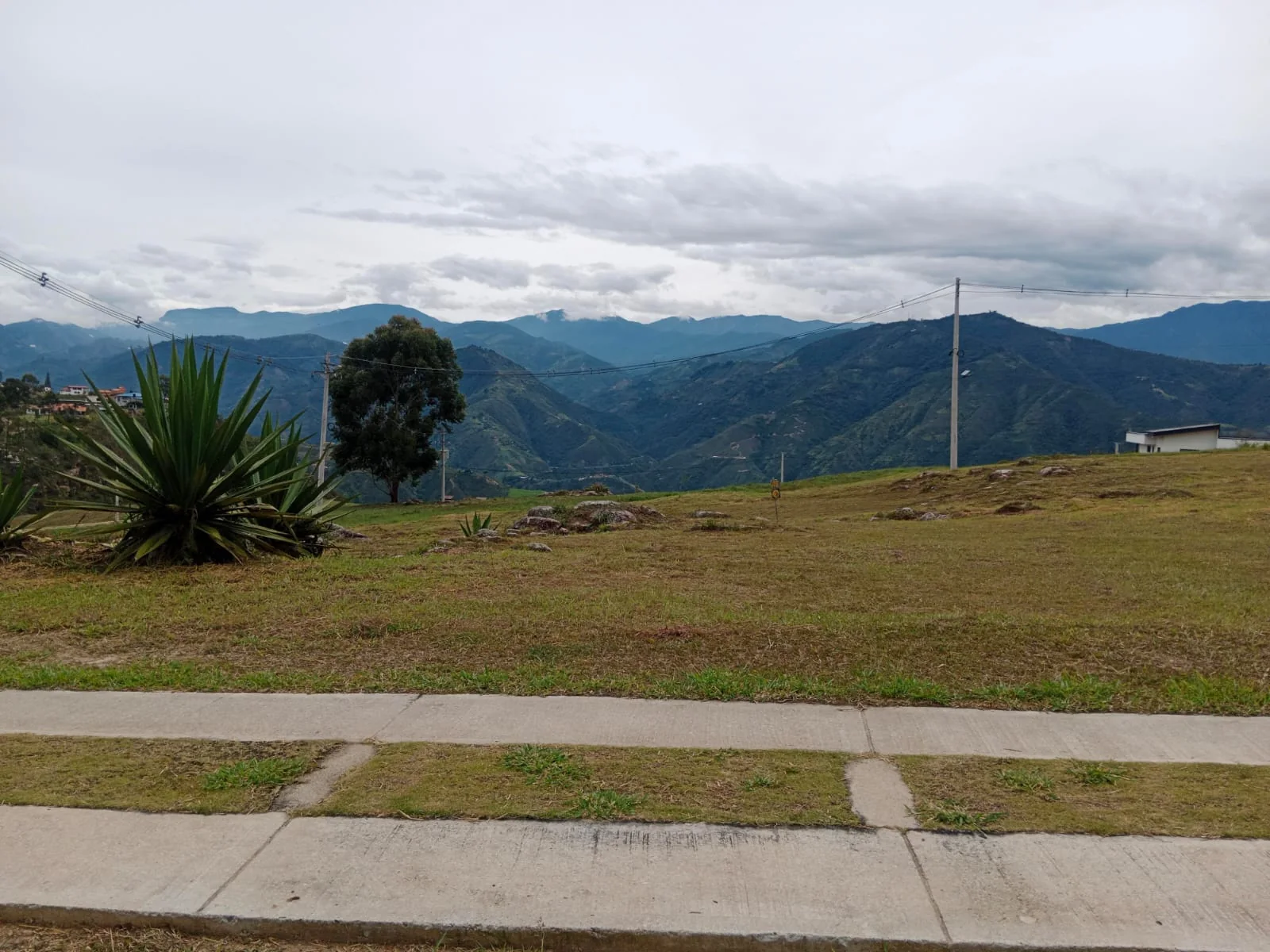 Terreno con vista panorámica hacia el cañón