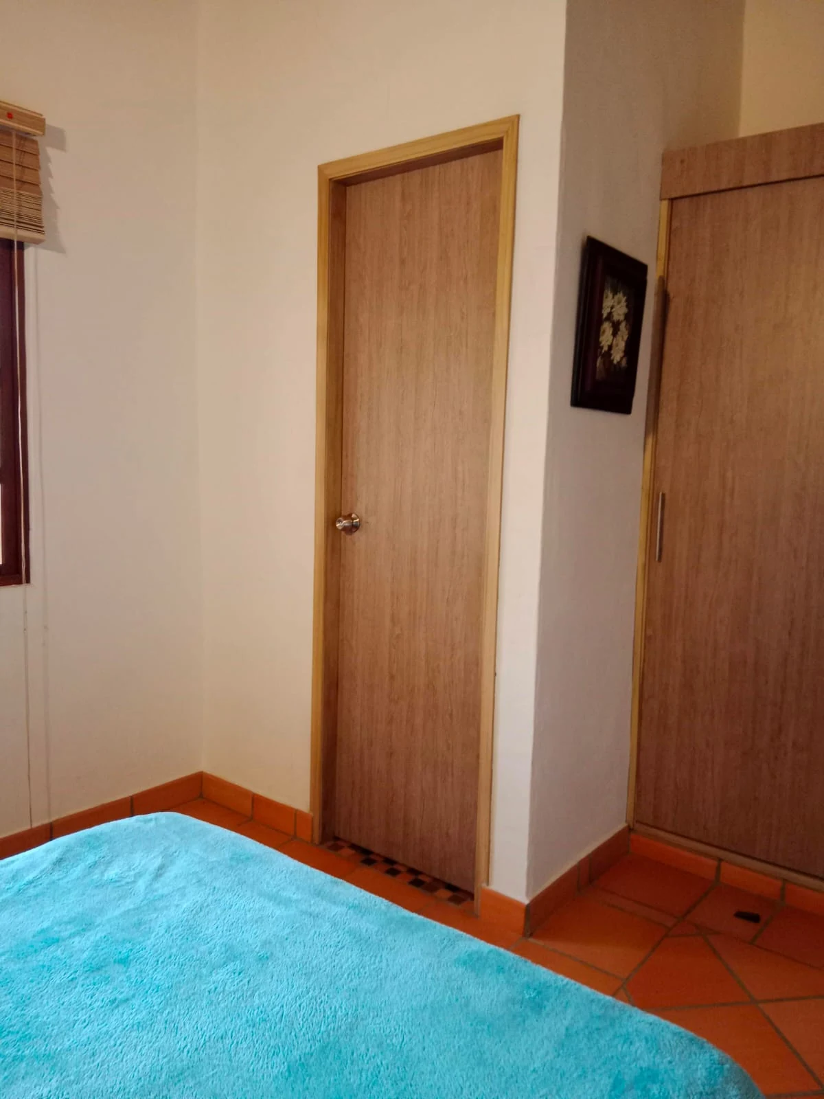 Habitación de la cabaña amoblada